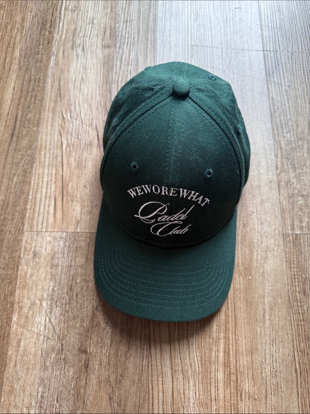 WeWoreWhat Dark Green Embroidered Ladies Club Baseball Cap
